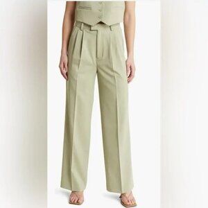 Elodie Pleated Pistachio Women's Pant Size XL SKU#B2454